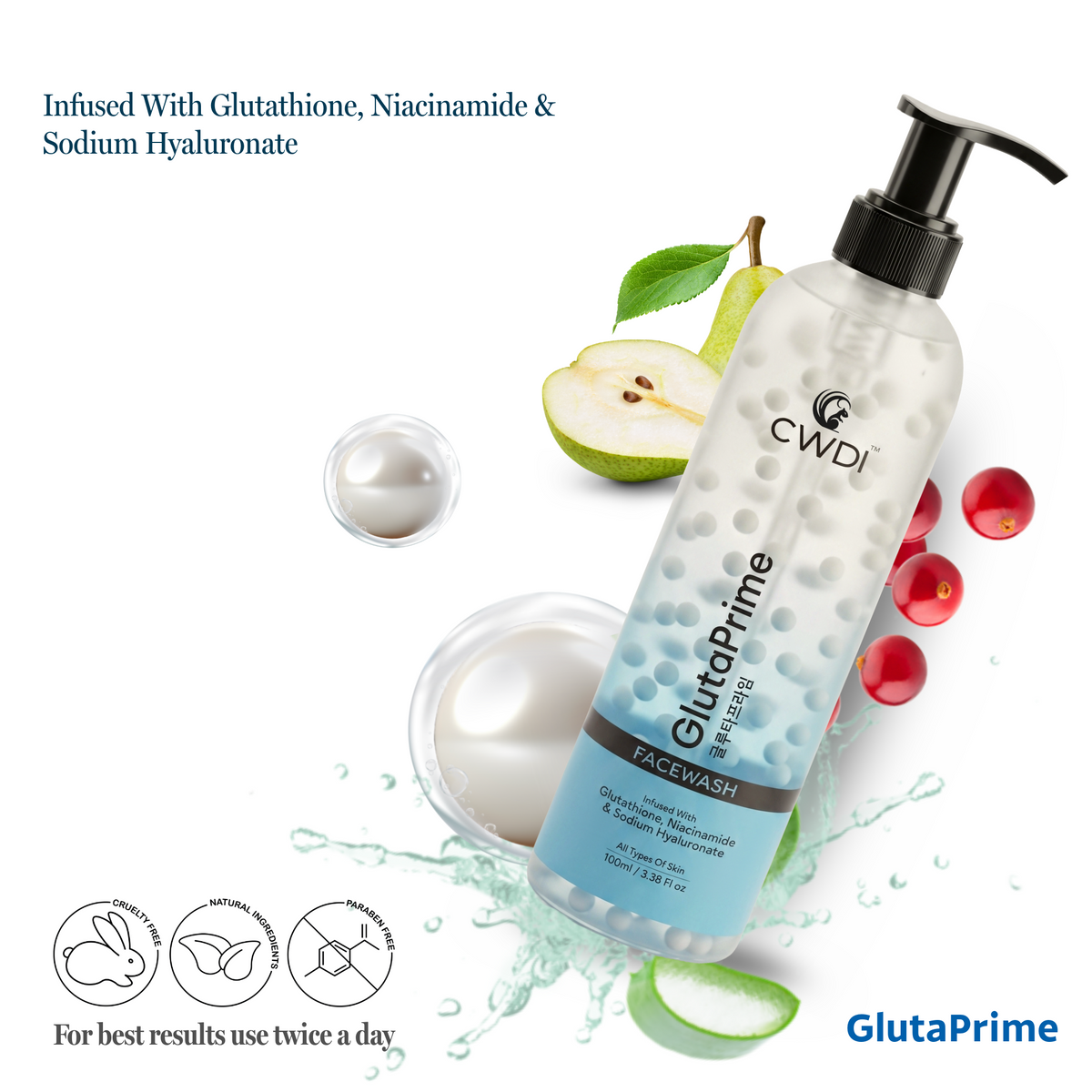 GlutaPrime Face Wash